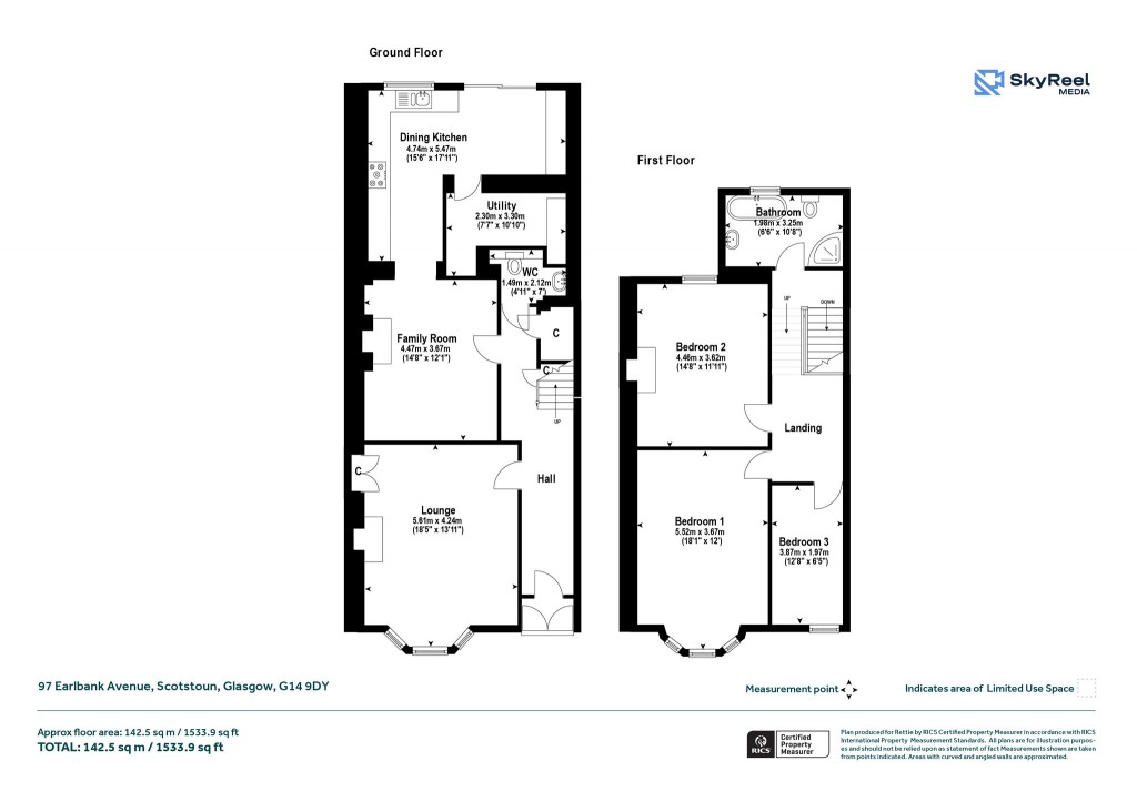 Floorplans For Scotstoun, Glasgow