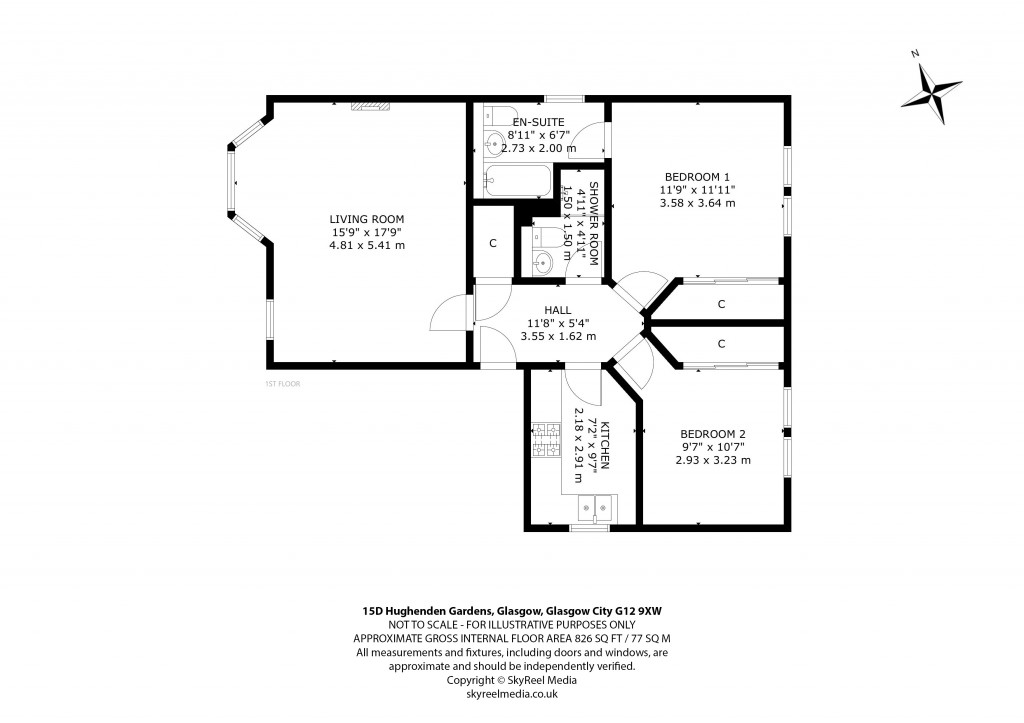 Floorplans For Hyndland, Glasgow