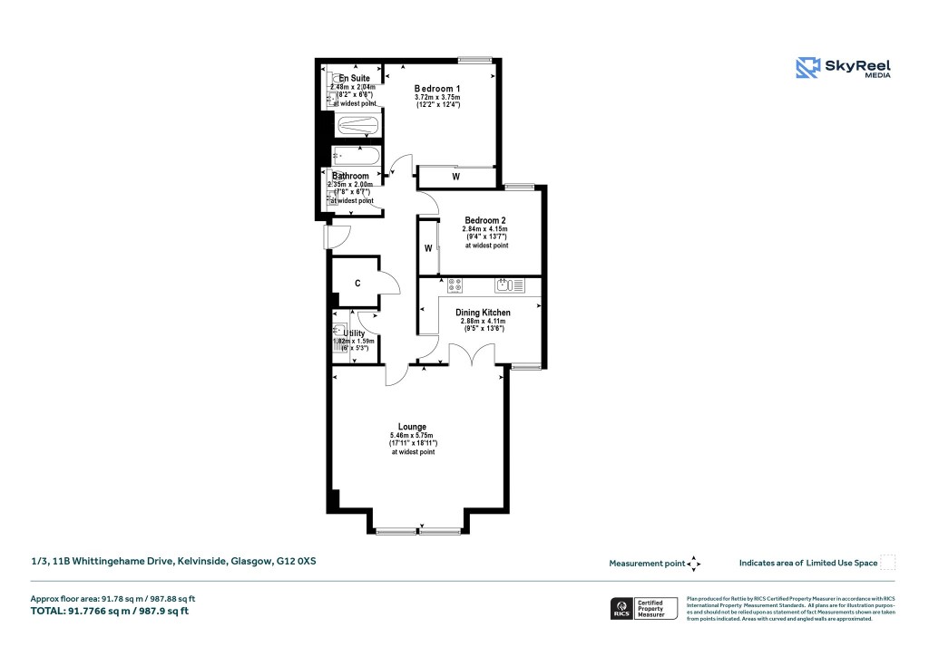 Floorplans For Kelvinside, Glasgow
