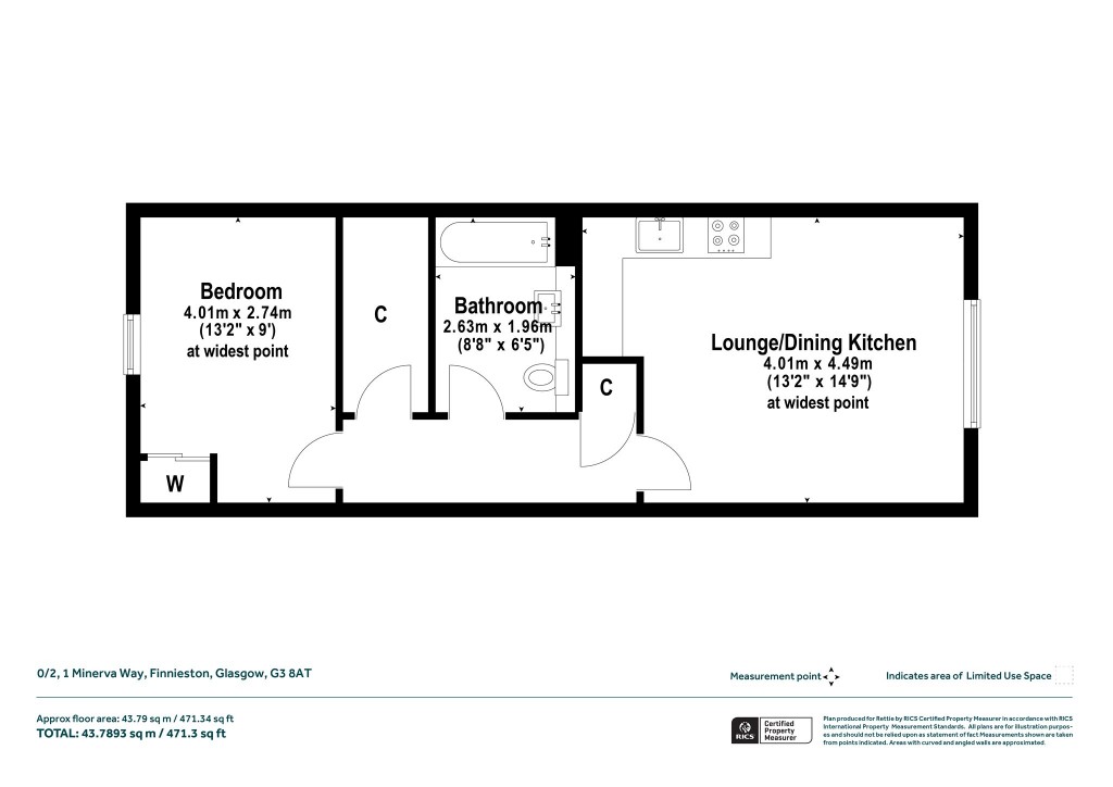 Floorplans For Finnieston, Glasgow