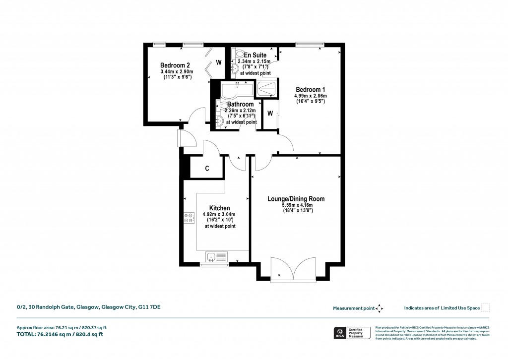 Floorplans For Broomhill, Glasgow