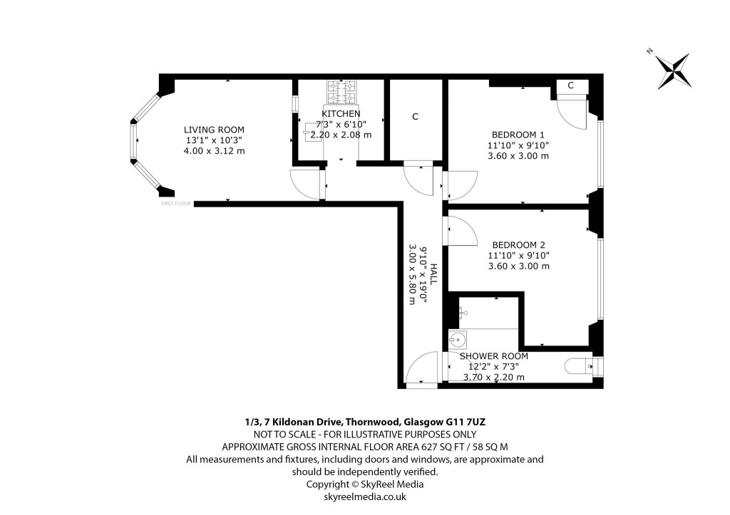 Floorplans For Thornwood, Glasgow