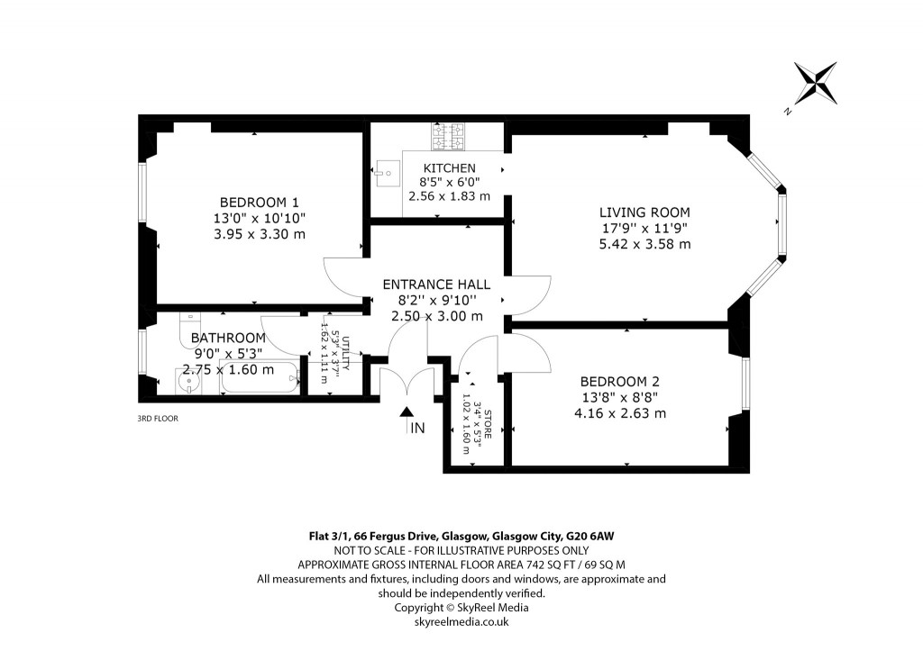 Floorplans For North Kelvinside, Glasgow
