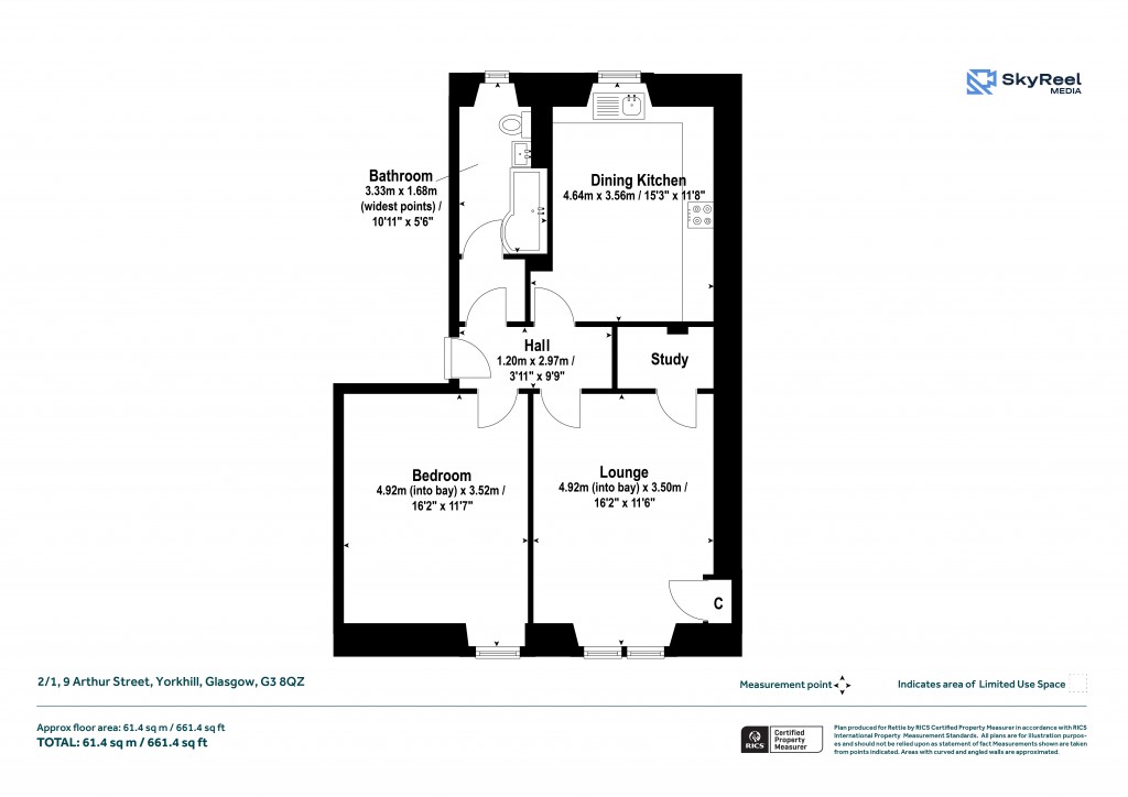 Floorplans For Yorkhill, Glasgow