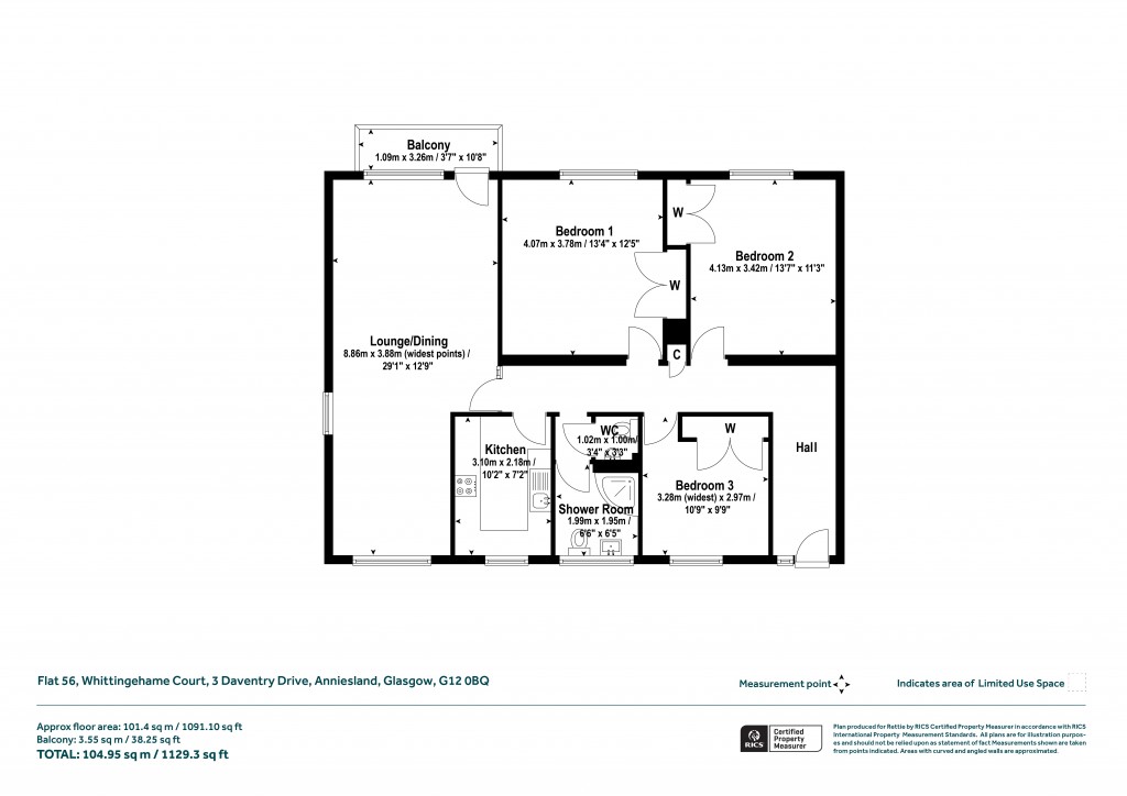 Floorplans For Anniesland, Glasgow