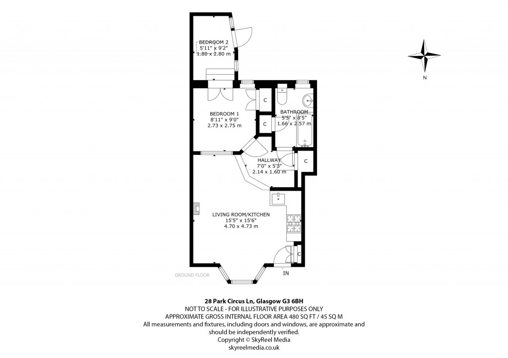 Floorplans For Park, Glasgow