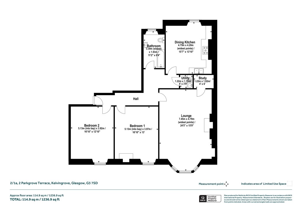 Floorplans For Kelvingrove, Glasgow