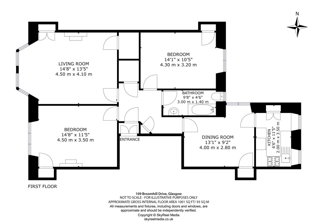 Floorplans For Broomhill, Glasgow