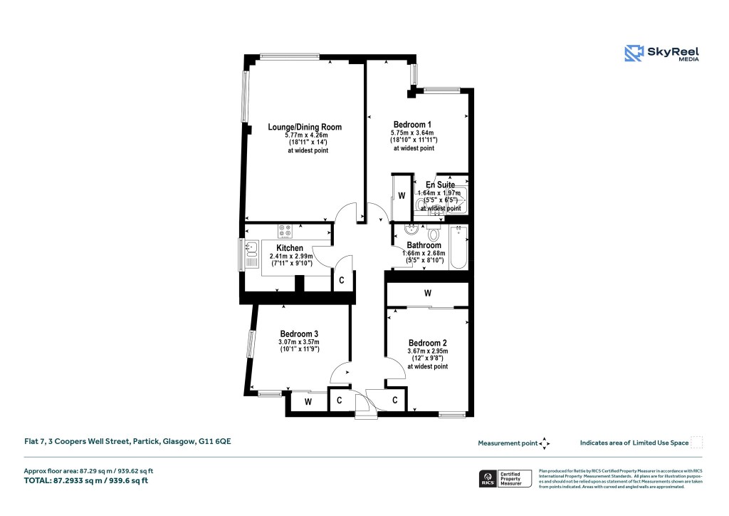 Floorplans For Partick, Glasgow