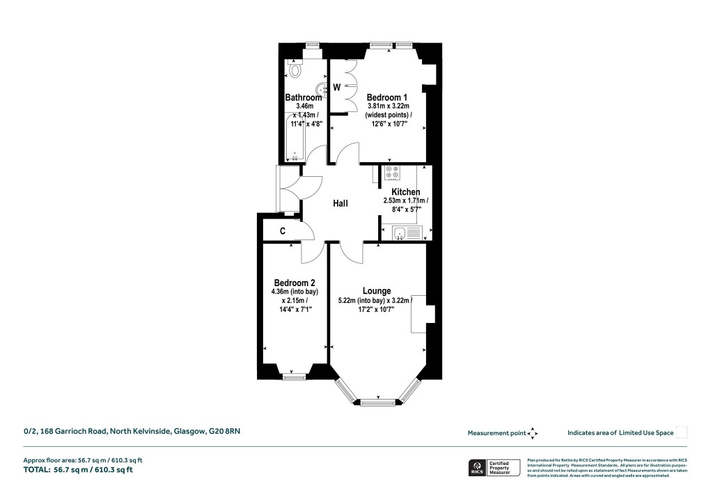 Floorplans For North Kelvinside, Glasgow