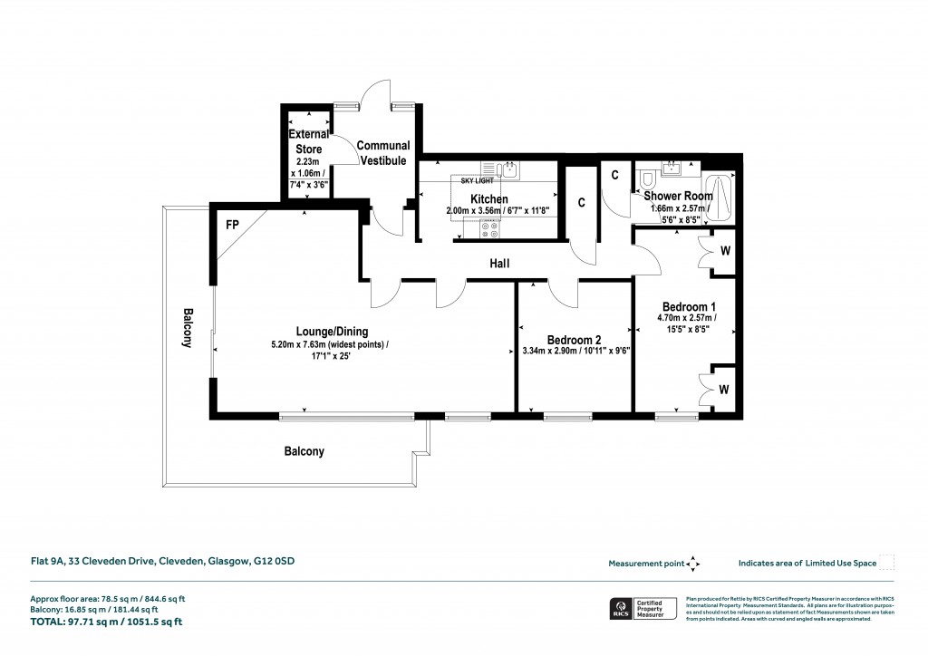 Floorplans For Glasgow, Glasgow City