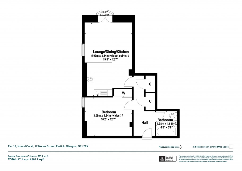Floorplans For Partick, Glasgow