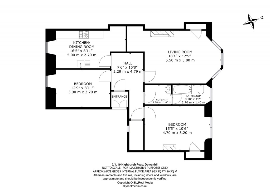 Floorplans For Dowanhill, Glasgow