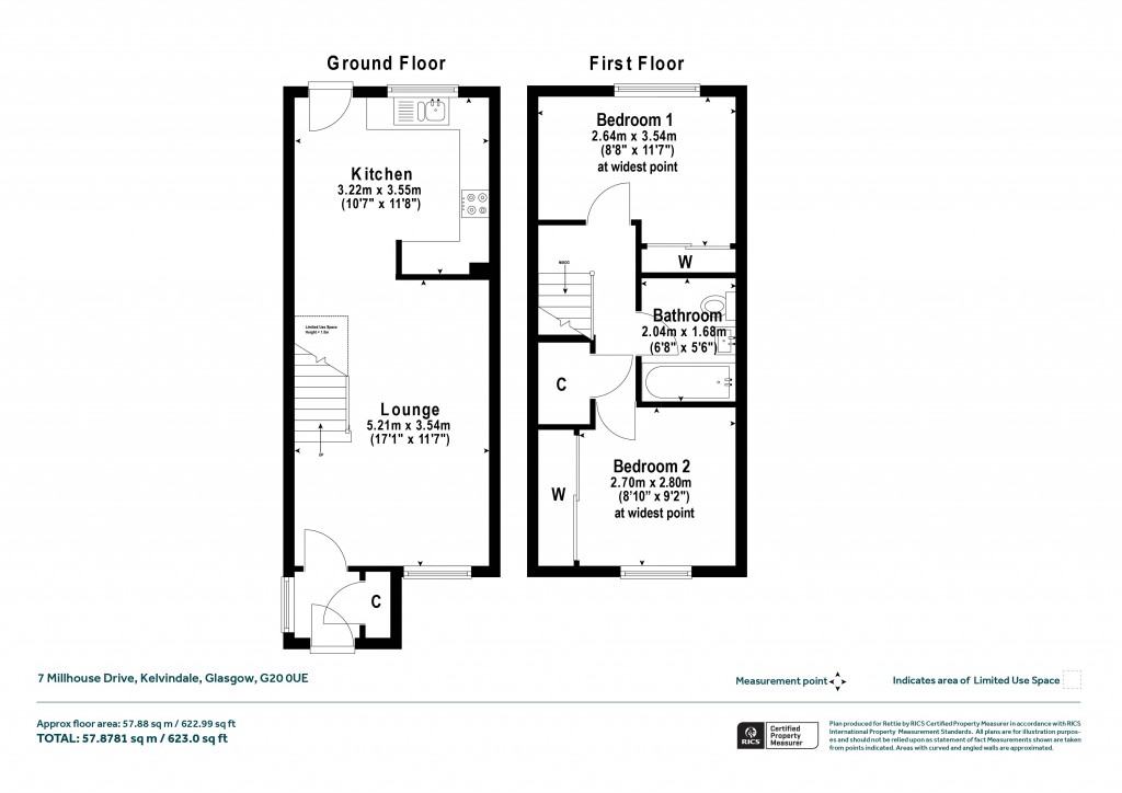 Floorplans For Kelvindale, Glasgow