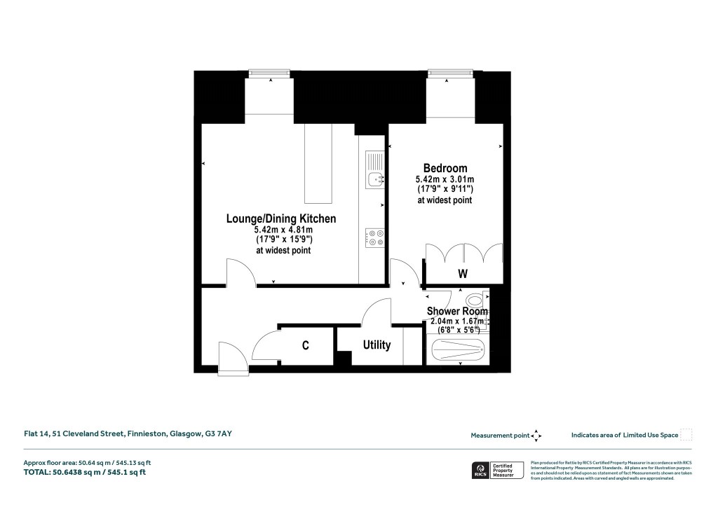 Floorplans For Finnieston, Glasgow