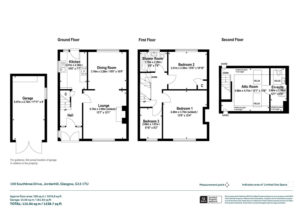 Floorplans For Jordanhill, Glasgow