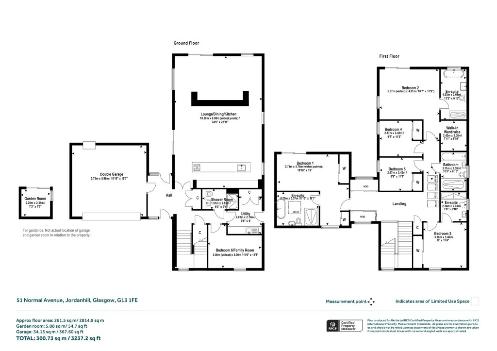 Floorplans For Jordanhill, Glasgow