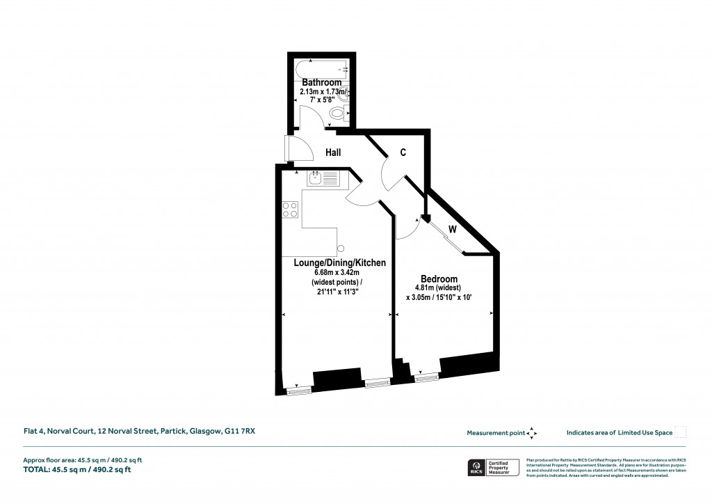 Floorplans For Partick, Glasgow