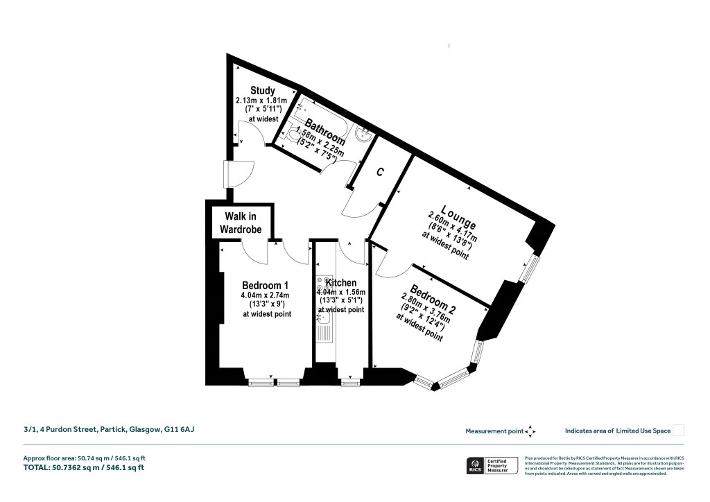 Floorplans For Partick, Glasgow