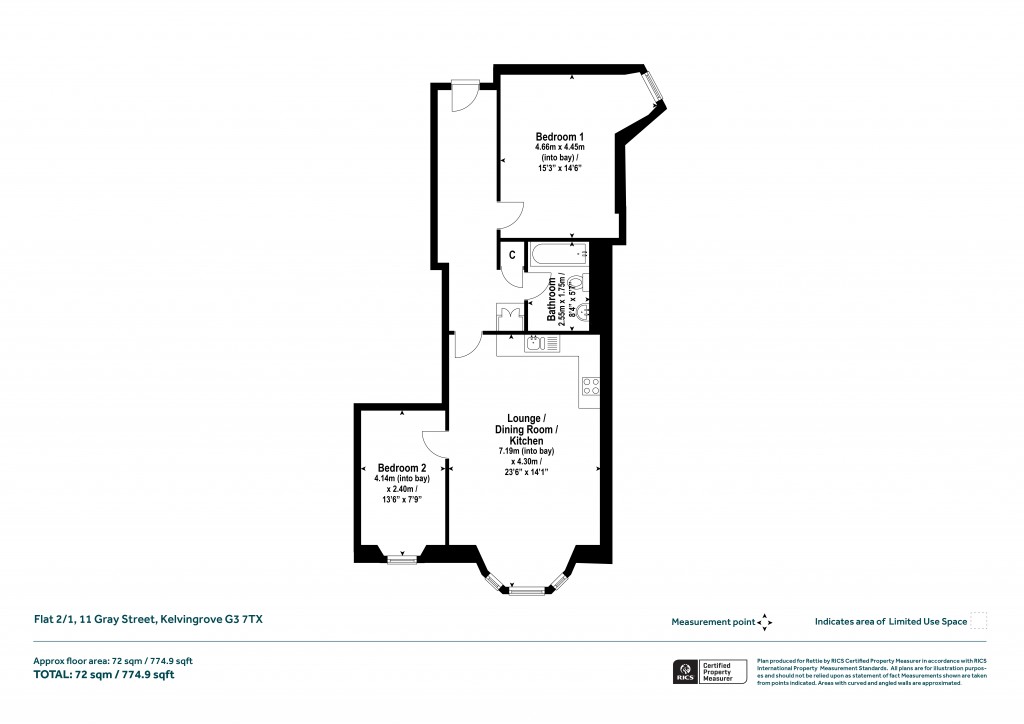 Floorplans For Finnieston, Glasgow