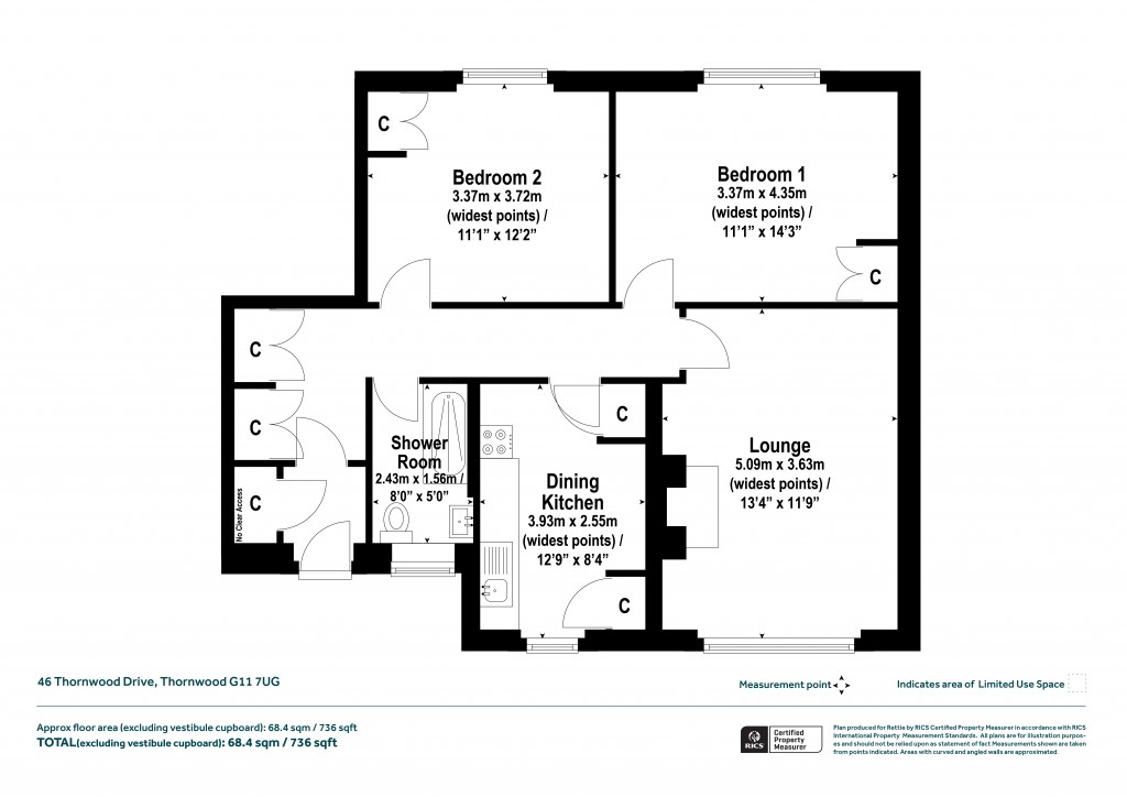 Floorplans For Thornwood, Glasgow