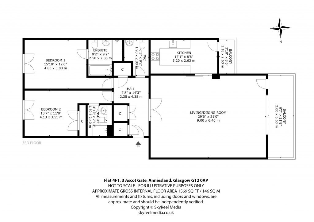 Floorplans For Anniesland, Glasgow