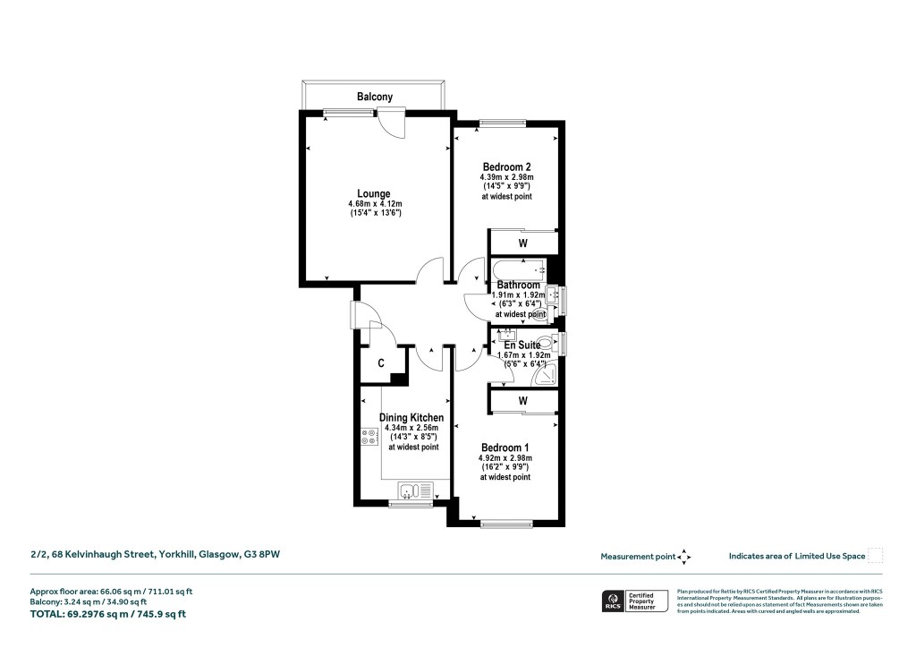 Floorplans For Yorkhill, Glasgow