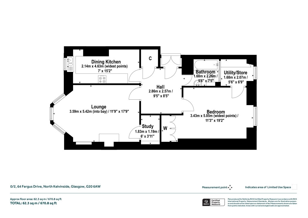 Floorplans For North Kelvinside, Glasgow