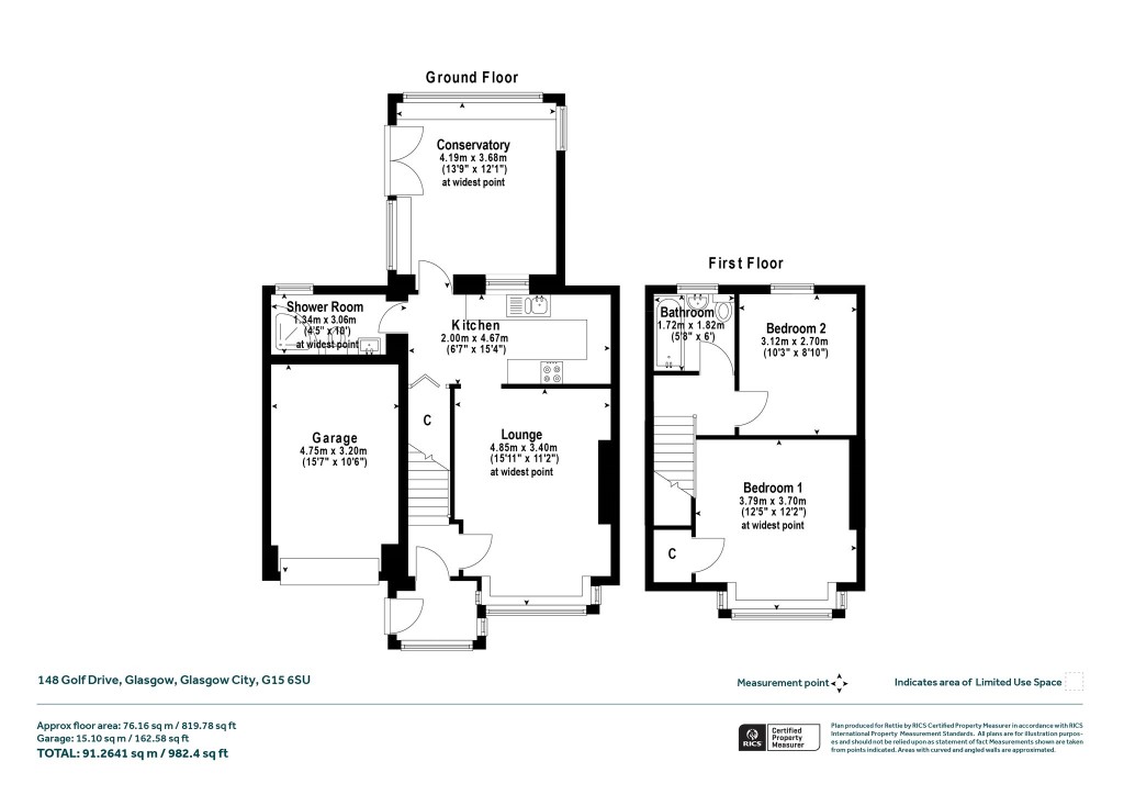 Floorplans For Old Drumchapel, Glasgow