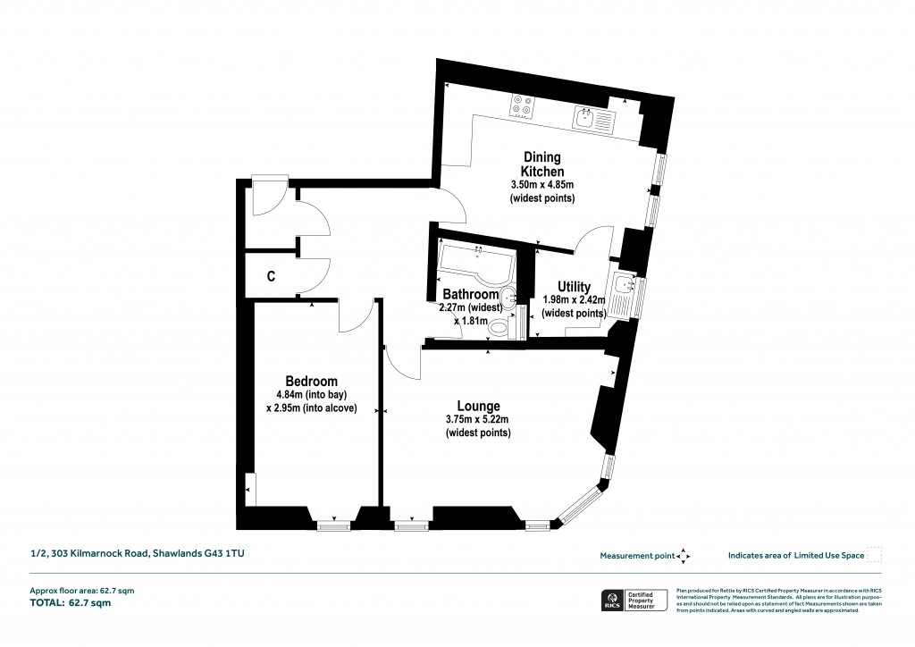 Floorplans For Shawlands, Glasgow