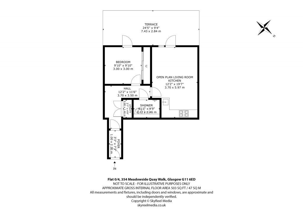Floorplans For Glasgow Harbour, Glasgow