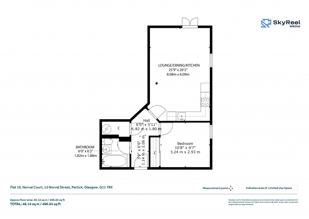Floorplans For Partick, Glasgow