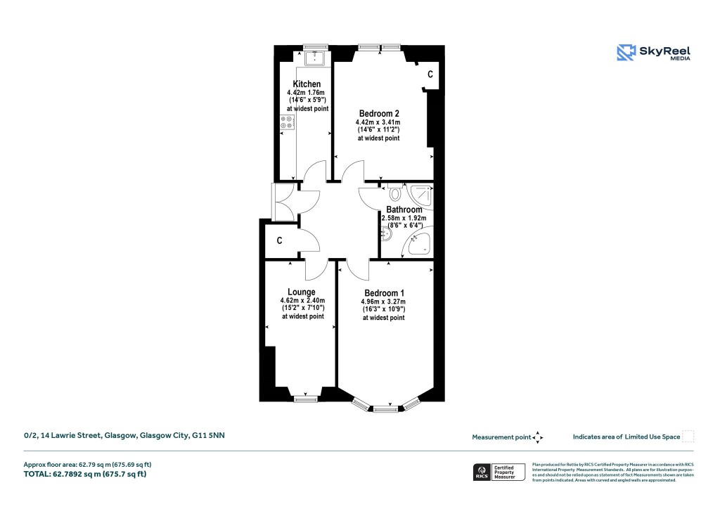 Floorplans For Partick, Glasgow