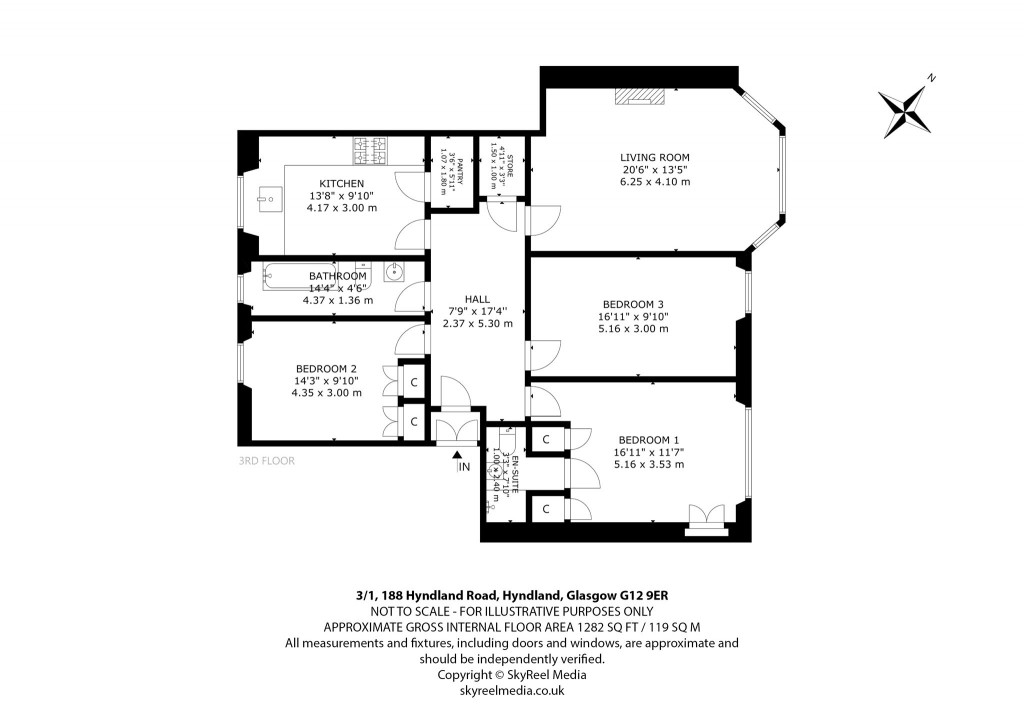 Floorplans For Hyndland, Glasgow