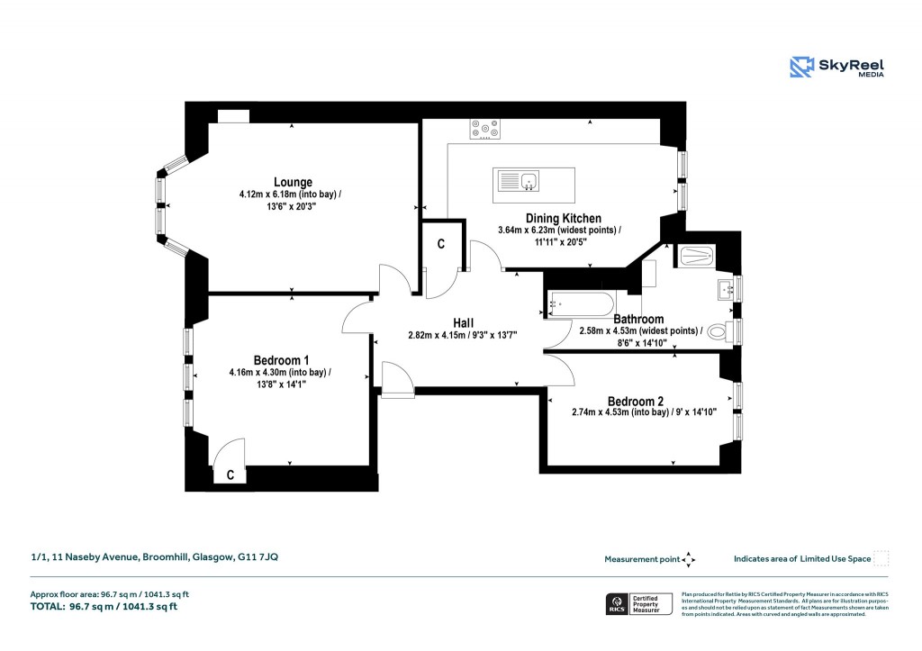 Floorplans For Broomhill, Glasgow