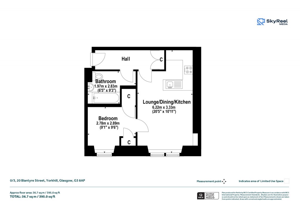 Floorplans For Yorkhill, Glasgow