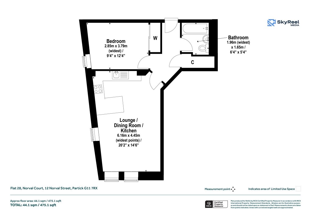 Floorplans For Partick, Glasgow