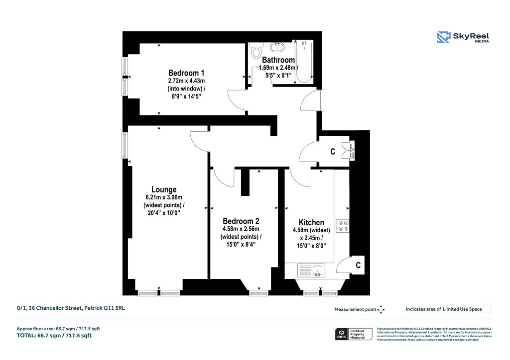 Floorplans For Partick, Glasgow