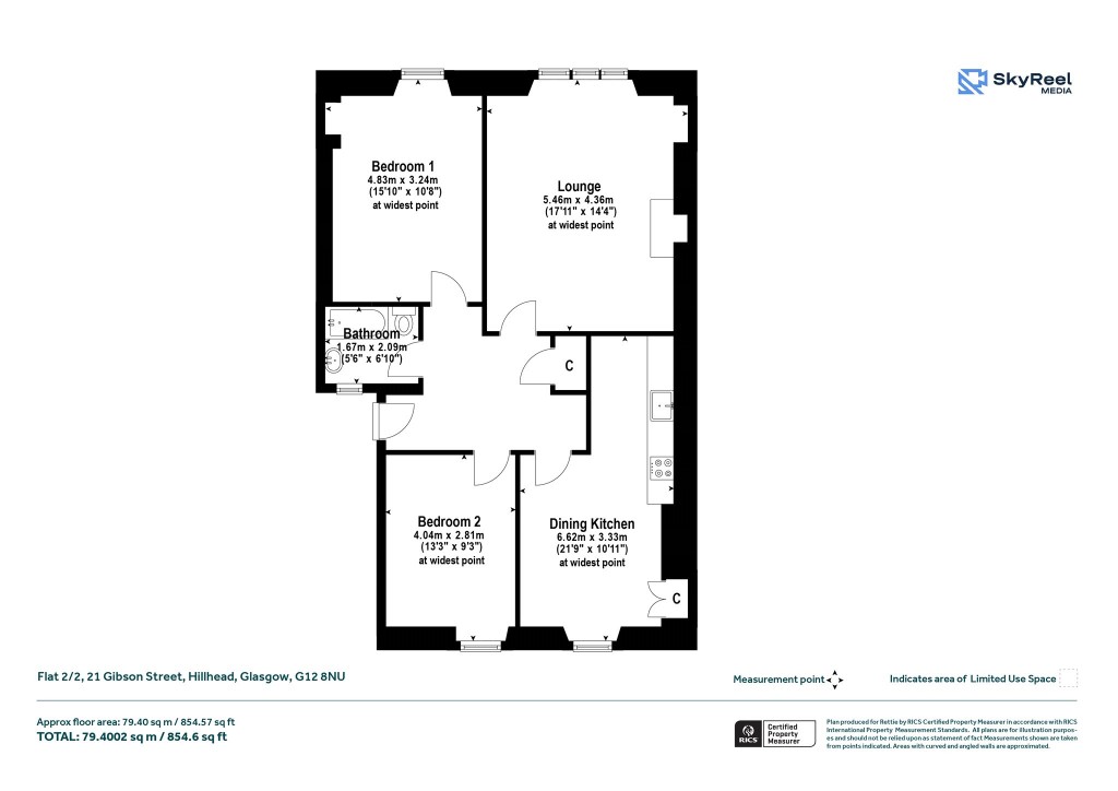 Floorplans For Hillhead, Glasgow