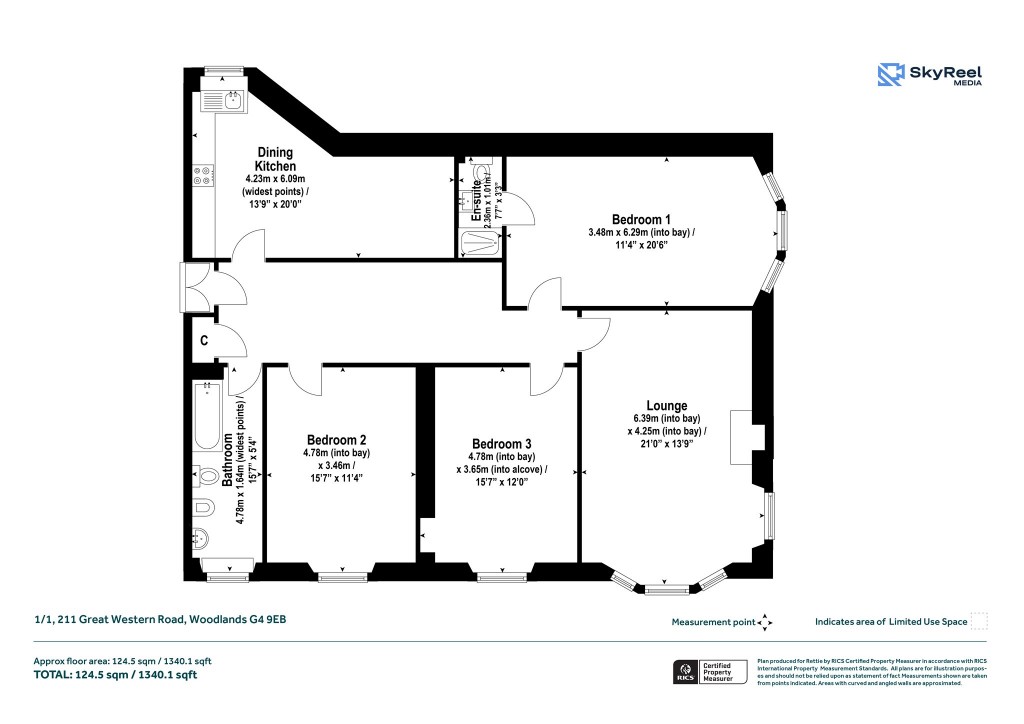 Floorplans For Woodside, Glasgow