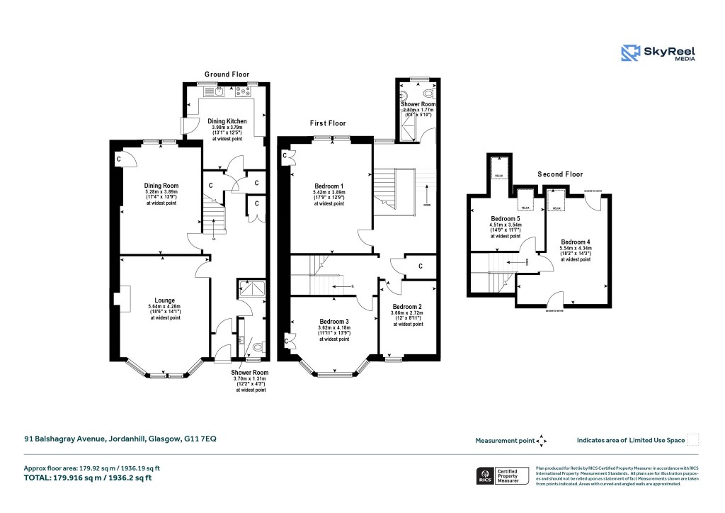 Floorplans For Jordanhill, Glasgow