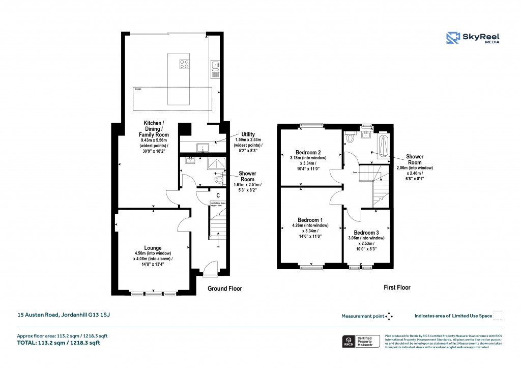Floorplans For Jordanhill, Glasgow