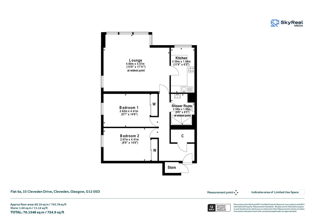 Floorplans For Cleveden, Glasgow