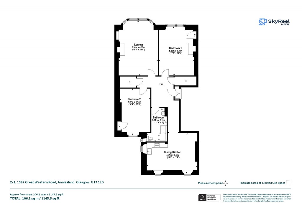 Floorplans For Anniesland, Glasgow