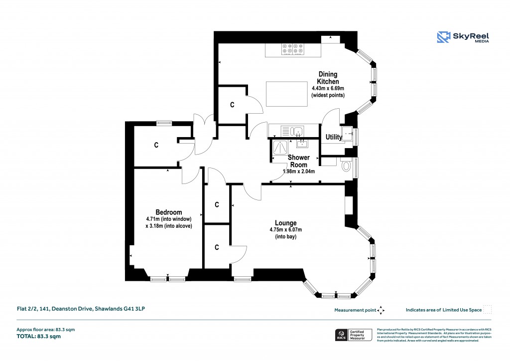 Floorplans For Shawlands, Glasgow