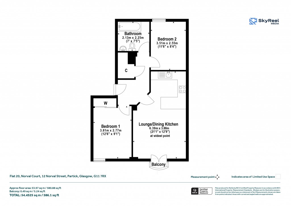 Floorplans For Partick, Glasgow