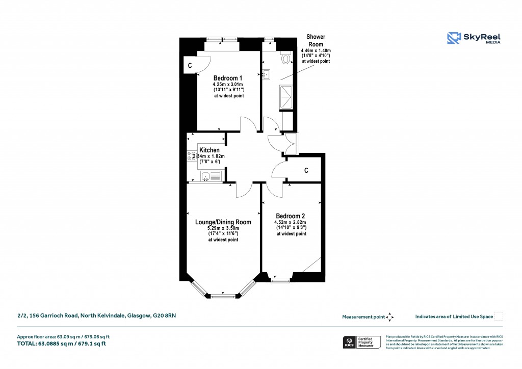 Floorplans For North Kelvindale, Glasgow