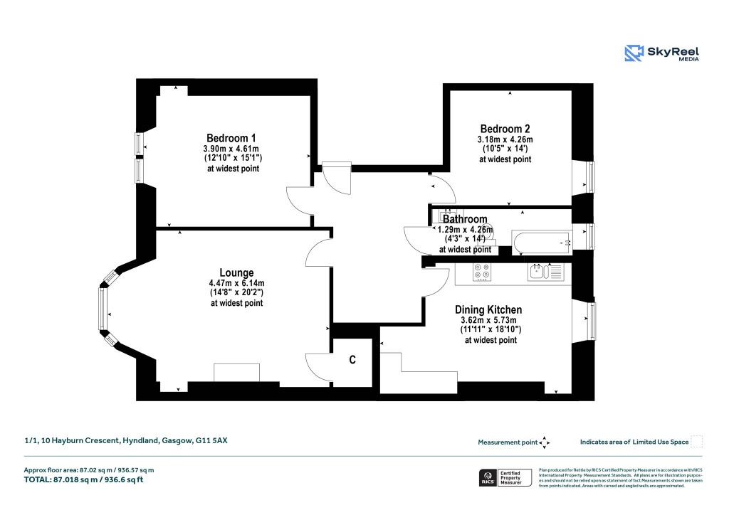 Floorplans For Hyndland, Glasgow