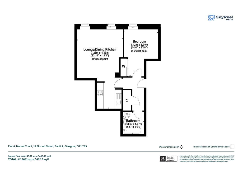 Floorplans For Partick, Glasgow