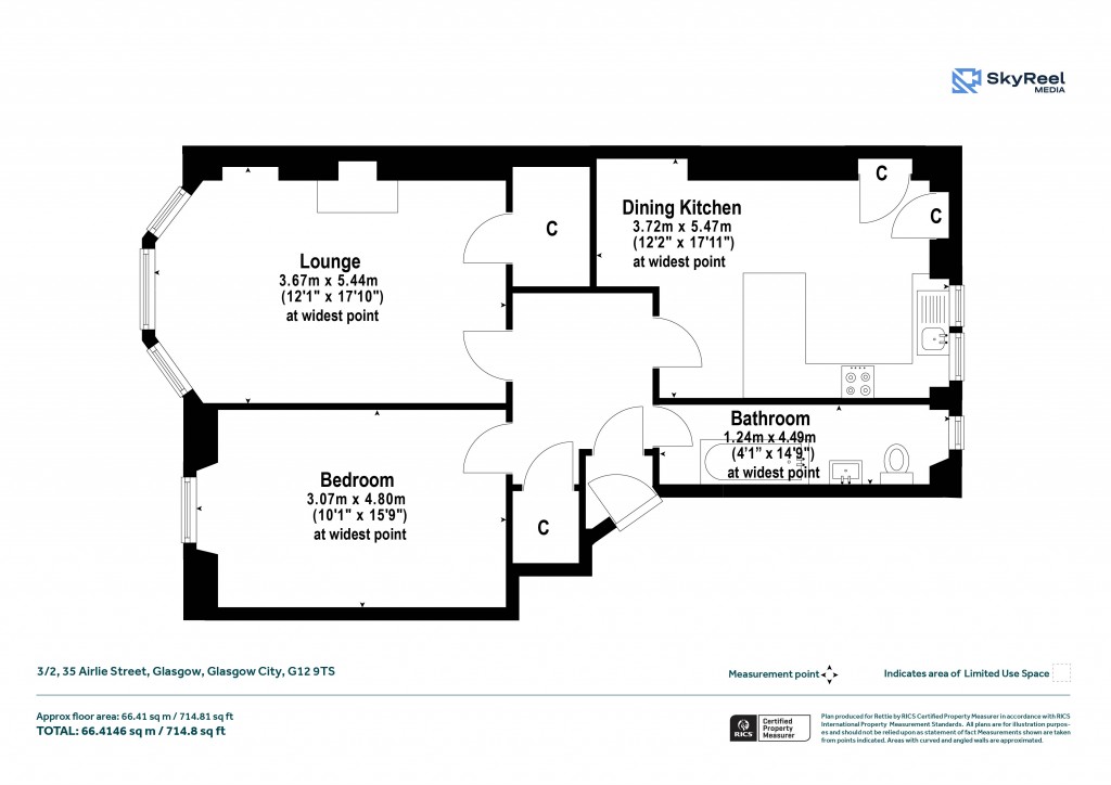 Floorplans For Hyndland, Glasgow
